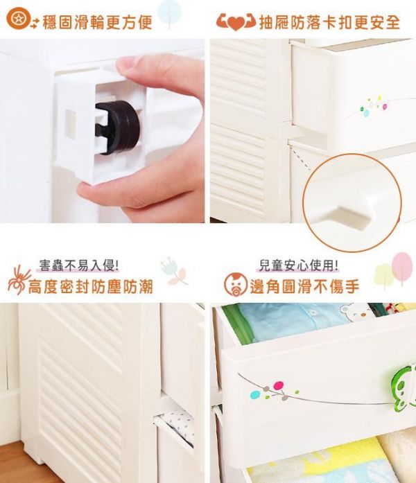 十O 家窩 65面寬-特大款安圖森五層收納櫃(DIY組裝)