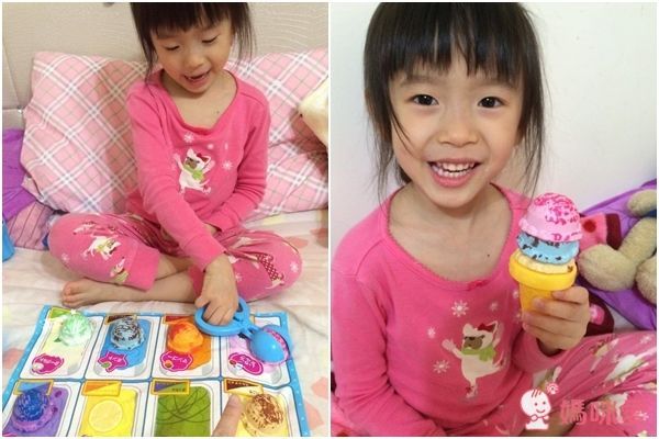 日本PILOT 魔法變色洗澡玩具 冰淇淋甜點