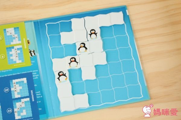 比利時 SMART GAMES - 魔磁隨身遊戲-企鵝大遊行-5歲以上