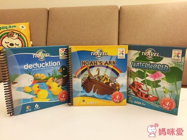 比利時 SMART GAMES - 魔磁隨身遊戲-動物方舟-5歲以上