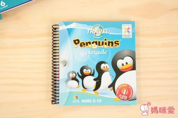 比利時 SMART GAMES - 魔磁隨身遊戲-企鵝大遊行-5歲以上