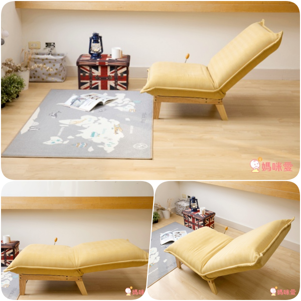 AJ2  北歐風質感兒童沙發 / 親子星球泡芙懶骨頭