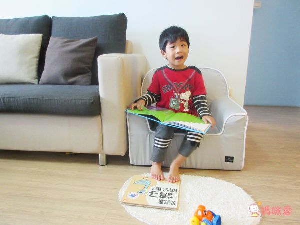 AJ2  北歐風質感兒童沙發 / 親子星球泡芙懶骨頭