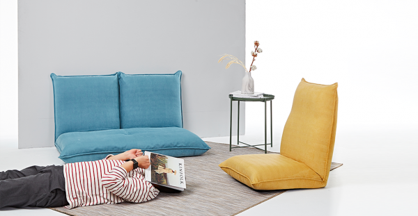 AJ2  北歐風質感兒童沙發 / 親子星球泡芙懶骨頭