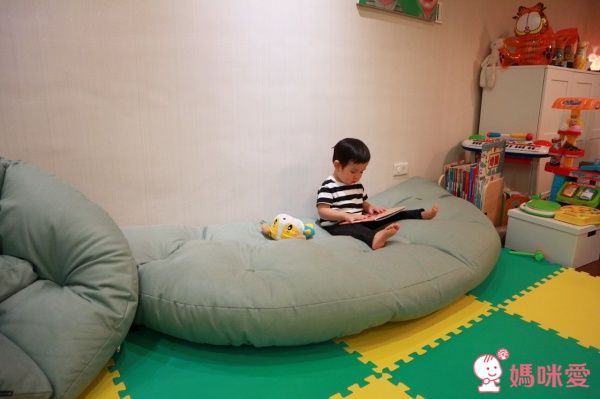 AJ2  北歐風質感兒童沙發 / 親子星球泡芙懶骨頭