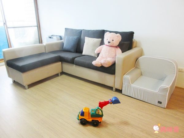 AJ2  北歐風質感兒童沙發 / 親子星球泡芙懶骨頭