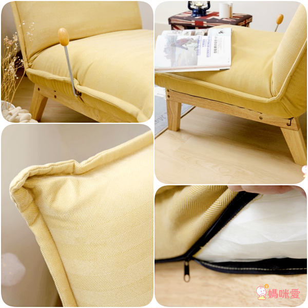 AJ2  北歐風質感兒童沙發 / 親子星球泡芙懶骨頭