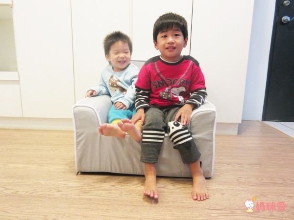 AJ2  北歐風質感兒童沙發 / 親子星球泡芙懶骨頭