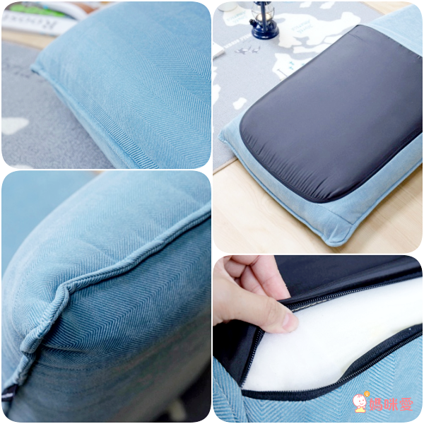 AJ2  北歐風質感兒童沙發 / 親子星球泡芙懶骨頭