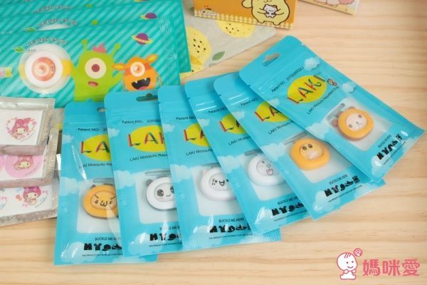 韓國 LAKI 卡通造型長效防蚊扣夾