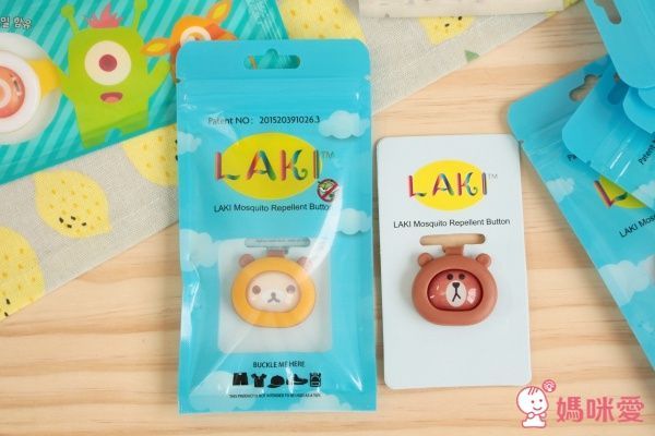韓國 LAKI 卡通造型長效防蚊扣夾