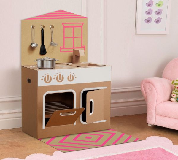 Little Kitchen 創造自己的廚房遊戲組-完成圖