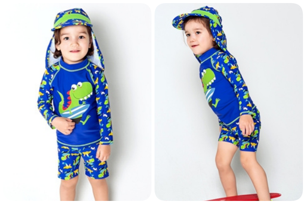 韓國 Vaenait Baby 防曬泳衣