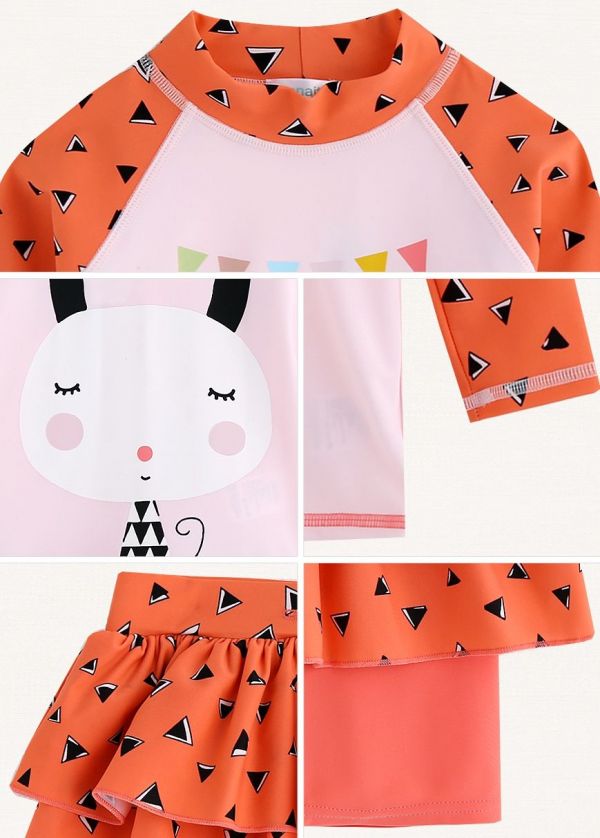 韓國 Vaenait Baby 防曬泳衣