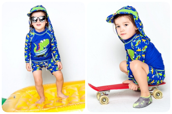 韓國 Vaenait Baby 防曬泳衣