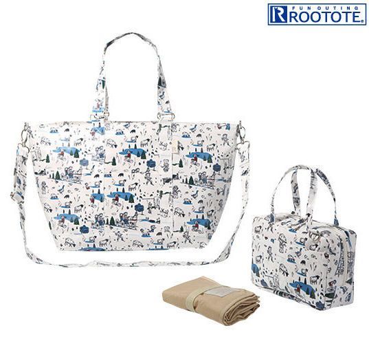 日本 ROOTOTE❤人氣國民品牌媽媽包