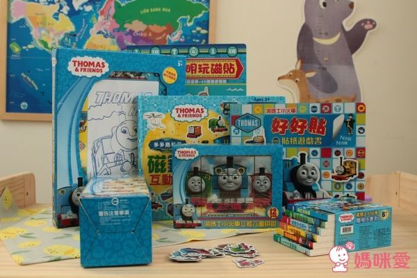 【迪士尼公主&湯瑪士小火車】中文遊戲書系列