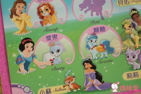 磁鐵互動書-公主與寵物認知問與答