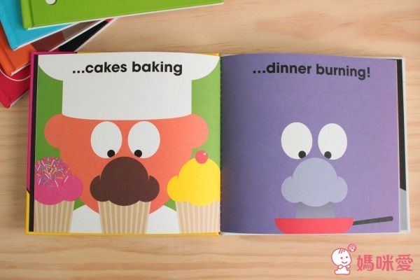 英國Patrick George透明膠片書幼兒五感系列+Magic Painting Book♥美感療癒畫本