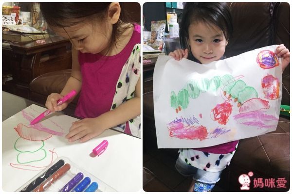 韓國 AMOS - 12色粗款神奇水蠟筆