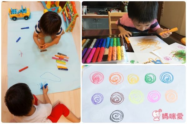 韓國 AMOS - 12色粗款神奇水蠟筆