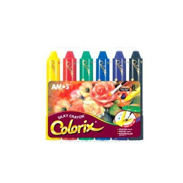 韓國 AMOS - 12色粗款神奇水蠟筆