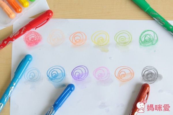 韓國 AMOS - 12色粗款神奇水蠟筆