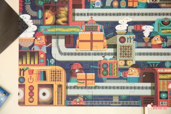 MiDeer - 光柵拼圖-夢幻工廠-35片