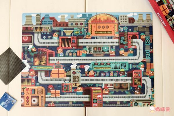 MiDeer - 光柵拼圖-夢幻工廠-35片