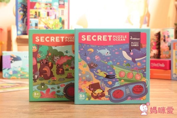 歐美熱銷拼圖【MiDeer】德法知名插畫師暖心繪製