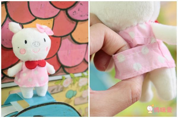 小豬乖乖的立體花園遊戲屋(附手指偶+60張裝飾貼紙)