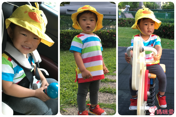 美國 ZOOCCHiNi 可愛動物尿布泳褲+防曬帽