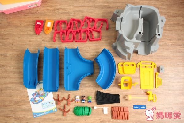 瑞典 Aquaplay - 【豪華版】漂漂河水上樂園玩具-520 ((105X115X22cm))