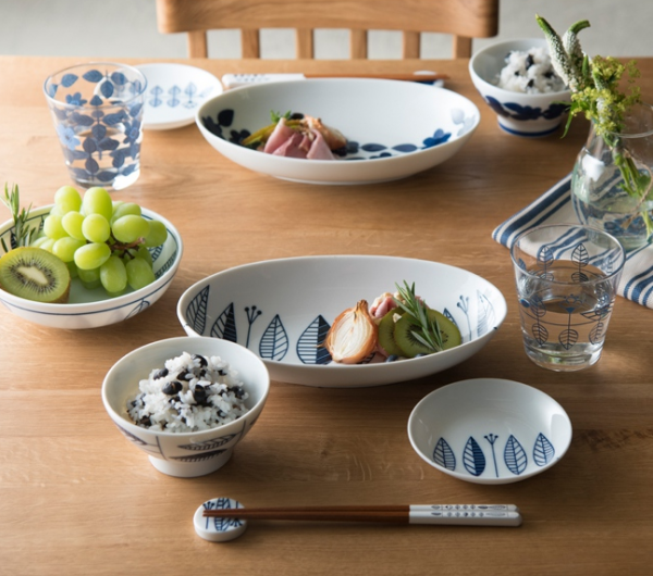 日本小倉陶器 KRUUNU KUKKIA 北歐風青花瓷系列