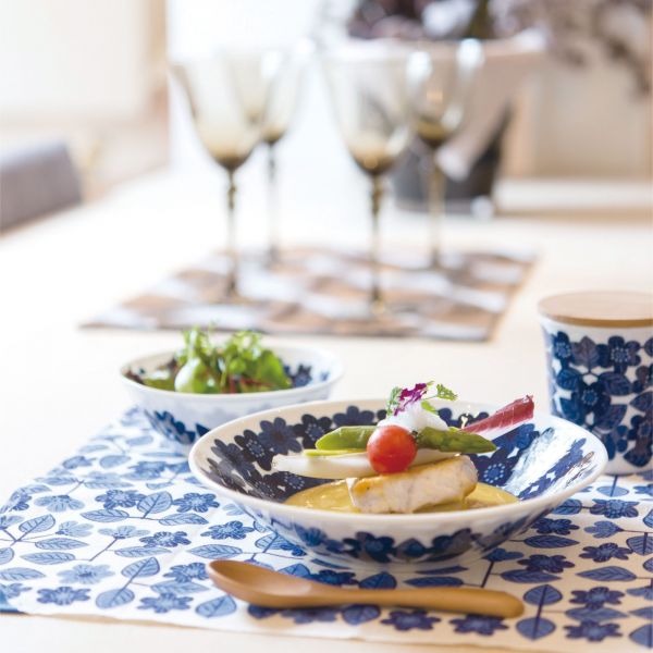 日本小倉陶器 KRUUNU KUKKIA 北歐風青花瓷系列