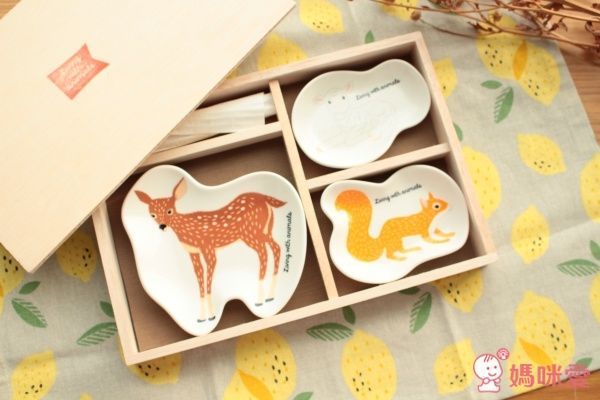 日本小倉陶器 Living with animals 森林動物好朋友