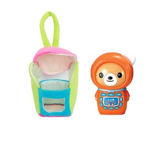 小牛津 - 小牛津查查狗藍芽故事機(加贈防摔衣)-獨家送可愛動物貼紙書-粉色+綠衣