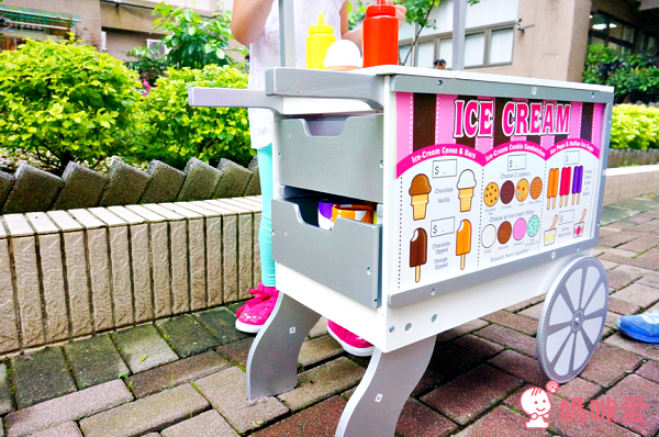 MD 玩食趣-木製點心餐車