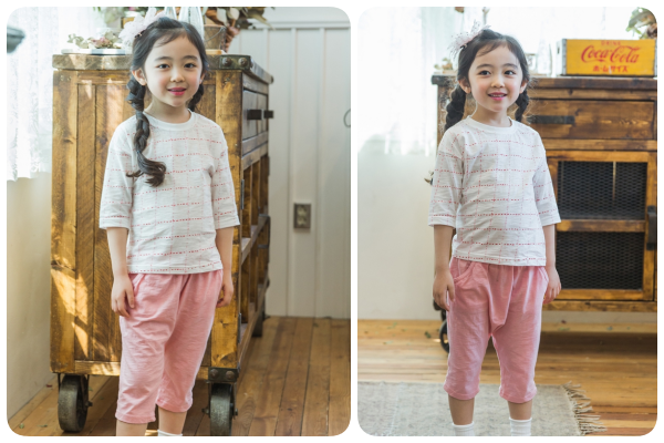 韓國 PUCO 五分袖純棉家居服