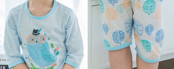 韓國 PUCO 五分袖純棉家居服