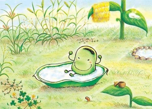 小蠶豆系列-小蠶豆與小(魚將)魚