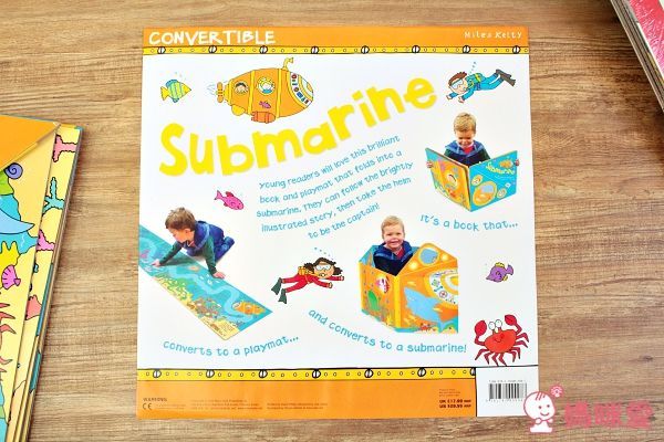 Convertible Submarine  趣味變身書-驚奇潛水艇