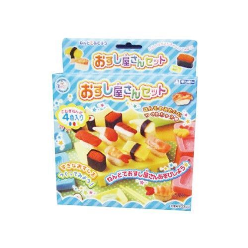 日本銀鳥 - 銀鳥無毒小麥黏土-冰淇淋4色組(附模具)