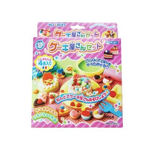 日本銀鳥 - 銀鳥無毒小麥黏土-冰淇淋4色組(附模具)