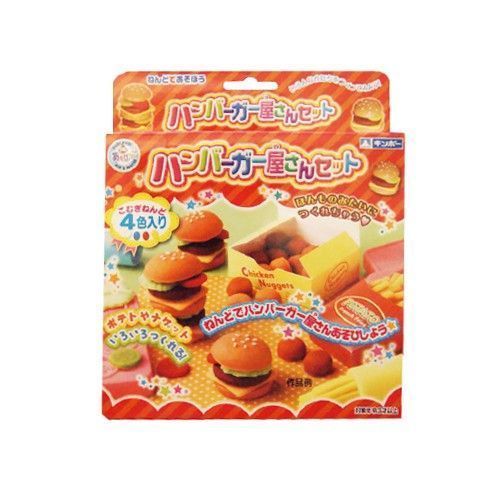 日本銀鳥 - 銀鳥無毒小麥黏土-冰淇淋4色組(附模具)