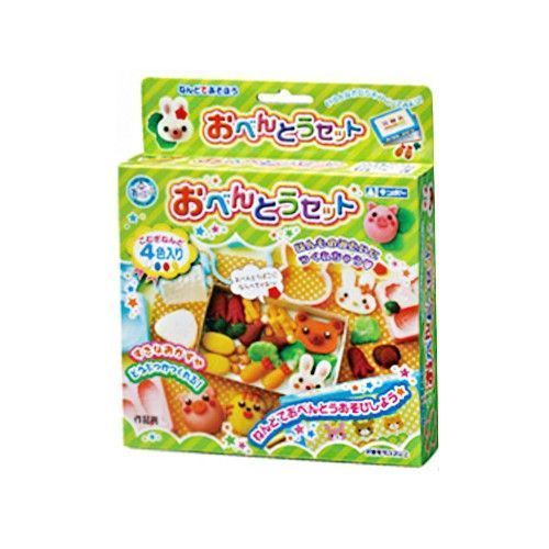 日本銀鳥 - 銀鳥無毒小麥黏土-冰淇淋4色組(附模具)