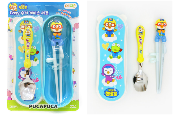 幼兒學習餐具 / 湯叉 / 學習筷 / 收納餐具盒