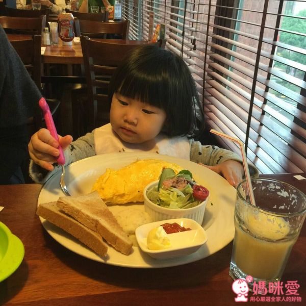 EDISON 愛迪生 - 學習湯匙＋叉子組-長頸鹿-粉紫-附收納盒