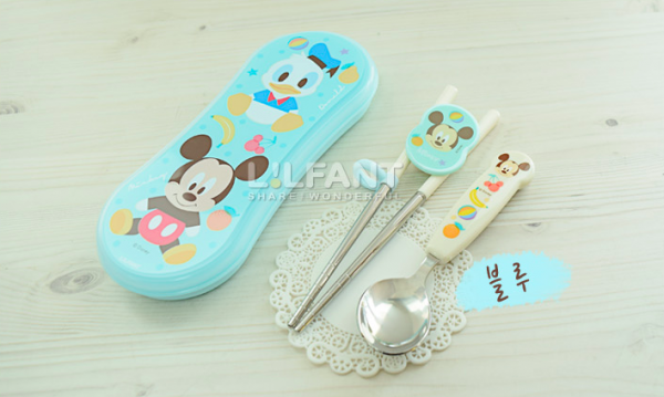 幼兒學習餐具 / 湯叉 / 學習筷 / 收納餐具盒