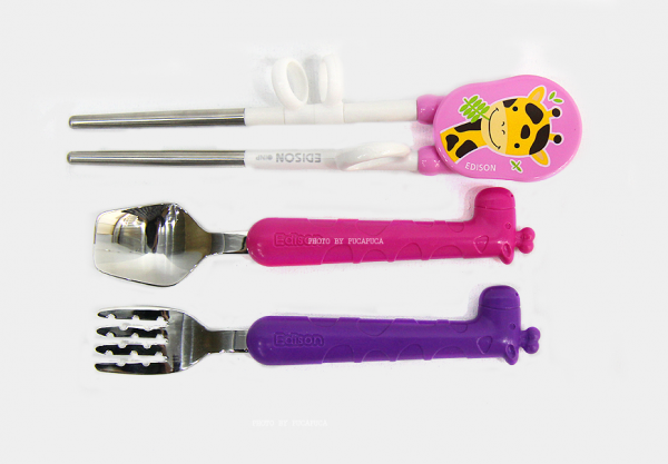 幼兒學習餐具 / 湯叉 / 學習筷 / 收納餐具盒